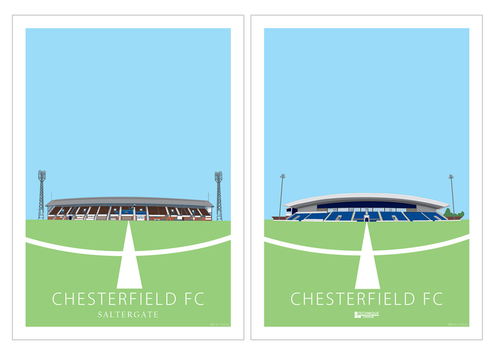 Saltergate & Technique Stadium Prints Available only on our online shop here!