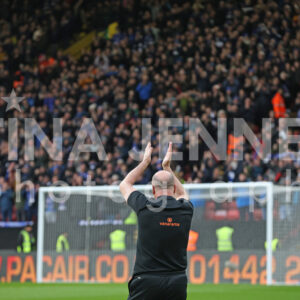 Paul Cook Applaudes Spireites at Watford